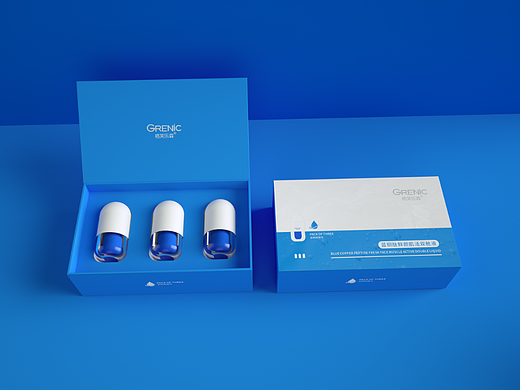 蓝铜肽双管精华液