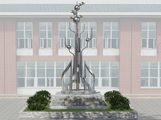 （景观）中学校园雕塑