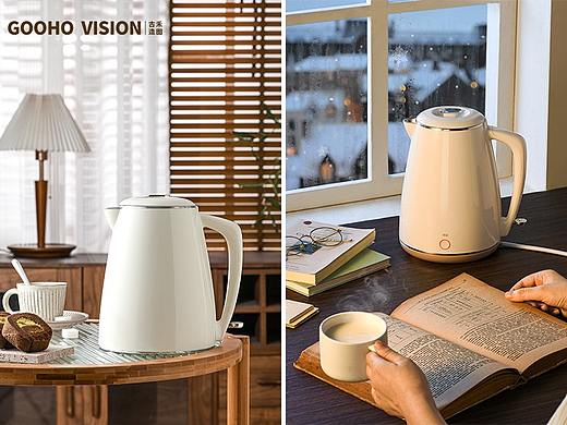 保温电热水壶丨古禾造图 GOOHO VISION