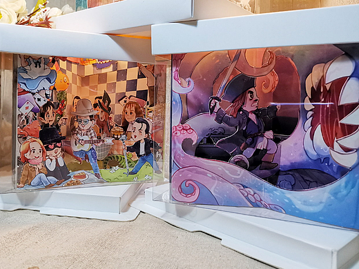 2020 立体书设计 | 旋转木马立体书：3D电影院