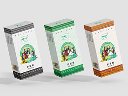 新疆民族风格包装盒/海娜公主牌