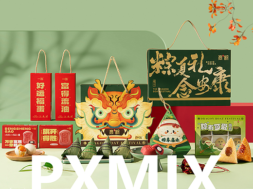 粽子摄影丨一鸣 端午礼盒 x 光影集 PXMIX