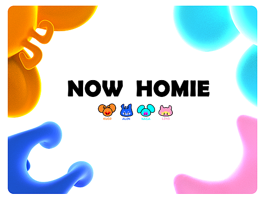 【NOW HOMIE】原创 潮流 卡通形象 音乐IP IP全案设计