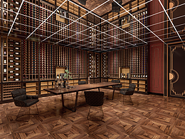 LK DESIGN | 杭州眾高樂高爾夫紅酒洋酒雪茄區(qū)設(shè)計(jì)方案