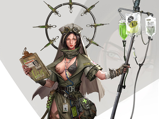 RS角色设计实体班|2021夏季班|学员作品（个人主页-ZNjUyNDk3NzY=） - 游戏原画 - 站酷设计师赤鳞原创素材 - 站酷ZCOOL