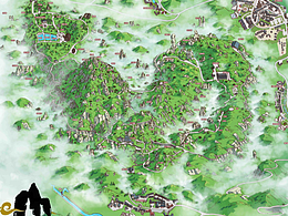 手繪地圖-三清山