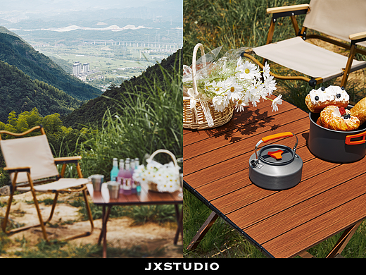 户外蛋卷桌｜匠心摄影 JX Studio