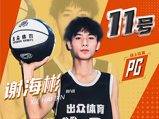 高中球员篮球海报——拒绝打球读不好书