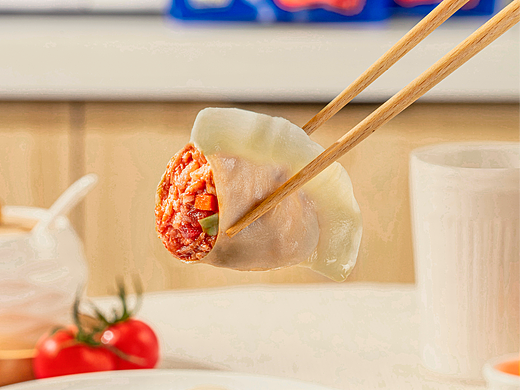 三全微波水饺 / 美食拍摄