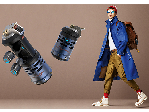 当蓝牙耳机融于包饰产品属性。手雷ID耳机有点意思哈！（个人主页-ZNjI5MjAzOTI=） - 电子产品 - 站酷设计师林北ing原创素材 - 站酷ZCOOL