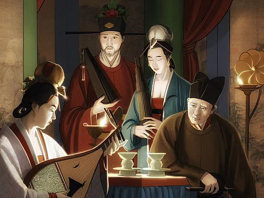 谁转琵琶弹侧调---北宋乐班教坊的一瞬
