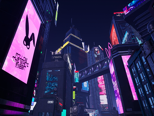 UE4练习《赛博》