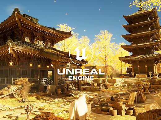 UE5作品：《对马岛之魂》黄金寺