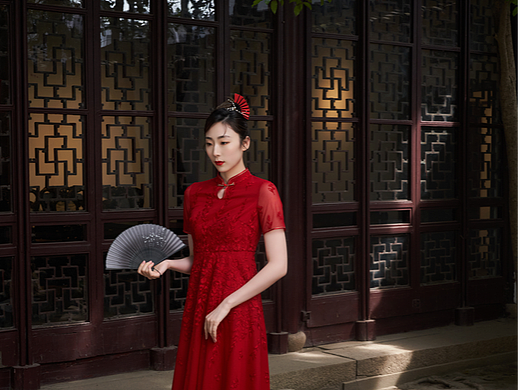 服饰拍摄------旗袍形象片拍摄