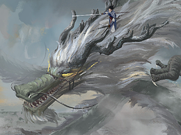 毕设：《战四凶》--山海经背景下的角色、原画