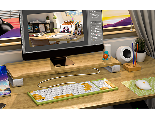 键盘渲染+详情页