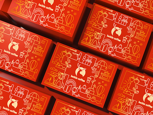 瑞幸新年礼盒系列