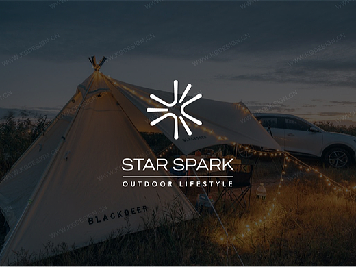 STAR SPARK丨户外品牌Logo设计