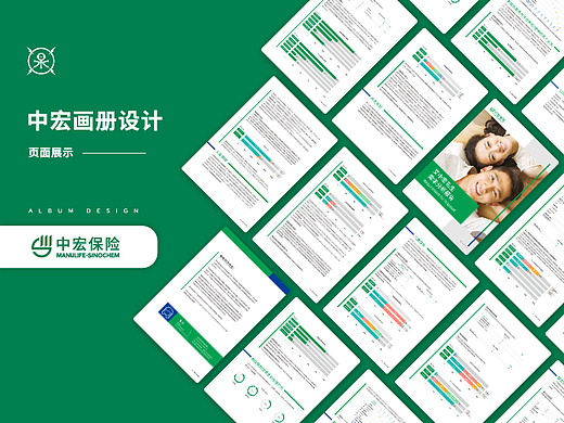 【画册设计】中宏保险企业报告画册
