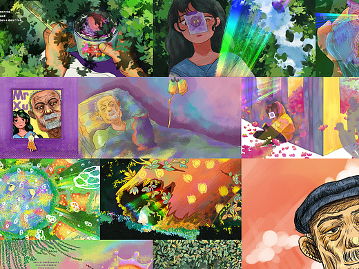 作品小合集（个人主页-ZNjIyNjM1NjA=） - 书籍/画册 - 站酷设计师Anna不喝牛奶原创素材 - 站酷ZCOOL