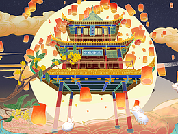 中秋节插画