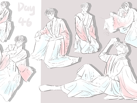 #速寫60天挑戰(zhàn)賽#Day46@速寫班長（個人主頁-ZNTkyNDc3OTI=） - 創(chuàng)作習作 - 站酷設計師風鈴冰淚原創(chuàng)素材 - 站酷ZCOOL