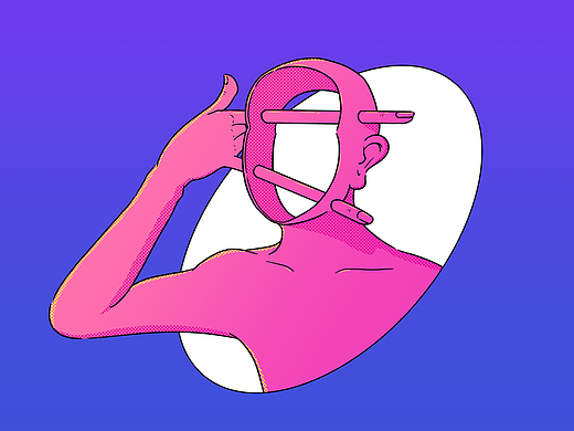 情绪系列（个人主页-ZNjYwODQ4NjQ=） - 商业插画 - 站酷设计师林林视觉研究所原创素材 - 站酷ZCOOL