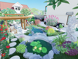 鄉(xiāng)村別墅庭院景觀設(shè)計(jì)分享