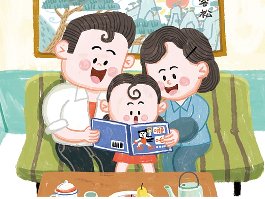 已出版《世界儿童.幼儿绘本》-《妈妈也是个小孩》