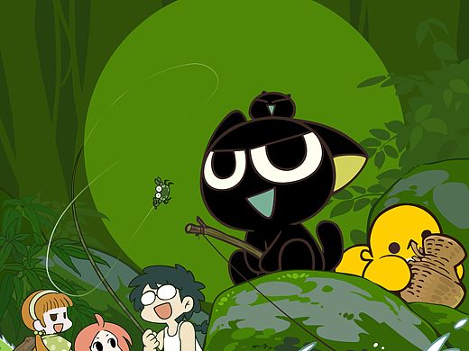 PPT鼠绘-罗小黑战记