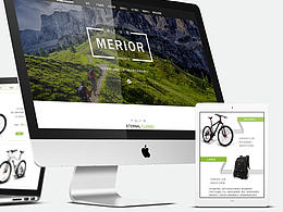 GUI-美利達自行車品牌-小組作品-GUI  WEB展示 移動手機端展示 交互