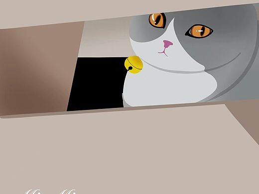 🤫躲起来的猫