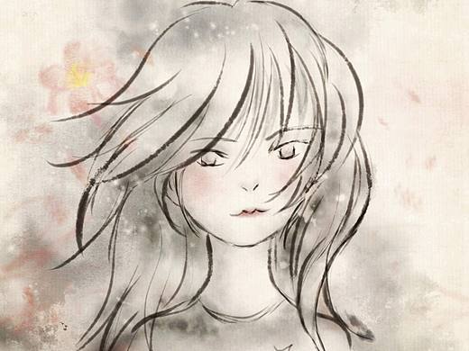 水墨风头像（个人主页-ZNDYwODk1MjQ=） - 单幅漫画 - 站酷设计师饥饿羊JY原创素材 - 站酷ZCOOL