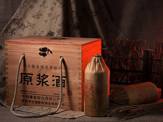 白酒摄影 贵州茅台酒 场景图 