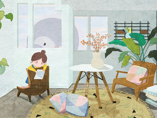 静静地,读一封信