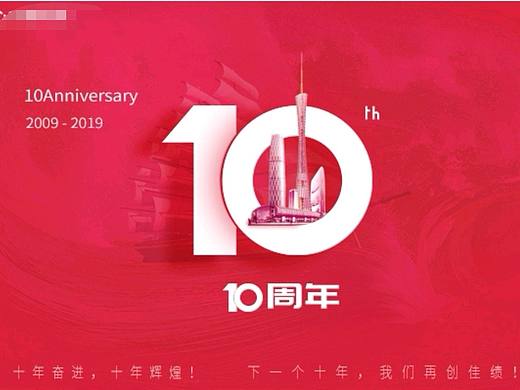 公司周年庆活动海报主题设计