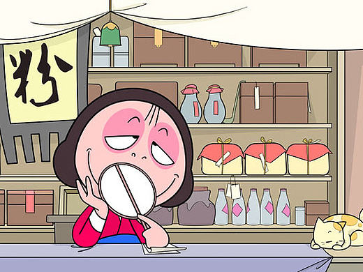 糖潮小妞表情分享