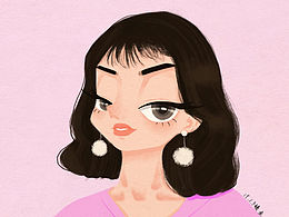 插畫(huà)頭像練習(xí)