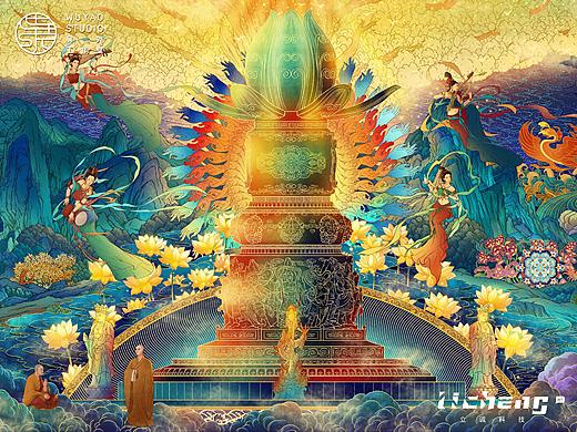 立诚科技 X吴尧｜南山圣境·梵音大典