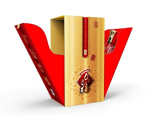 万福酒包装设计/深圳包装设计公司/食品包装设计公司/高端产品包装设计
