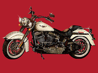 哈雷摩托【FATBOY_SPECIAL肥仔】（个人主页-ZNjYzNjc1Ng==） - 创作习作 - 站酷设计师MAO爷爷原创素材 - 站酷ZCOOL