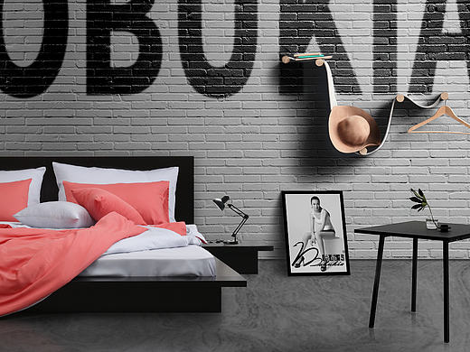 家居 工业风 床品（个人主页-ZMjE0ODEzMTY=） - 海报 - 站酷设计师醉雨倾风原创素材 - 站酷ZCOOL