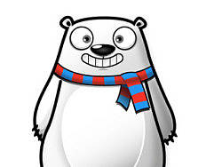 ROM熊卡通形象设计