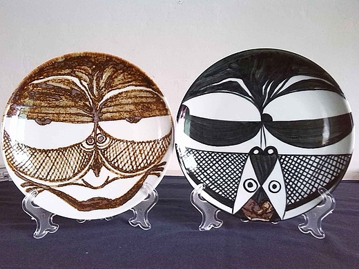 彩陶系列三-手绘盘