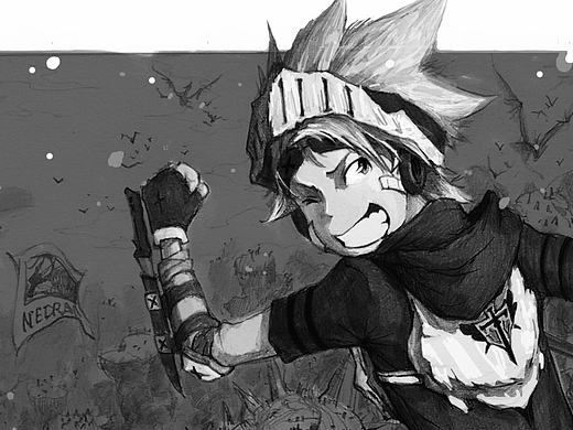 <ROAD OF KNIGHT>短篇漫画故事片段练习