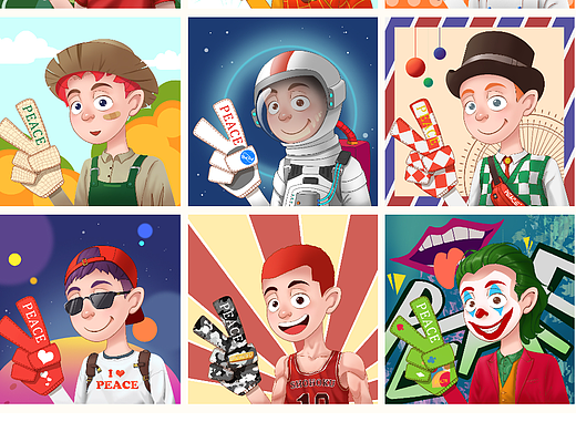 海外NFT作品（个人主页-ZNTk5NjQ2MDQ=） - 商业插画 - 站酷设计师Nana的白兔原创素材 - 站酷ZCOOL