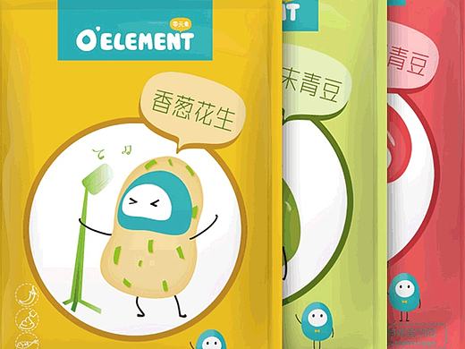 食品包装设计-矢量卡通-零元素品牌