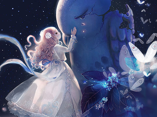 《胧月》插画集