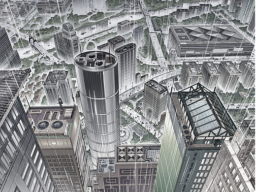 漫畫《穿越聯(lián)合體》插圖之一（個人主頁-ZNjQ3MzQ3MTY=） - 中/長篇漫畫 - 站酷設(shè)計師次元劫原創(chuàng)素材 - 站酷ZCOOL