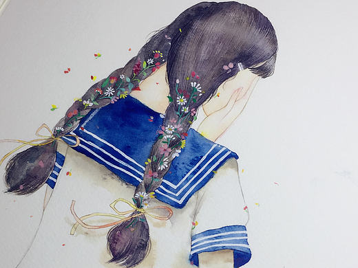 你还会害羞吗？（个人主页-ZMTg1NzQyODQ=） - 创作习作 - 站酷设计师Creamybabe原创素材 - 站酷ZCOOL